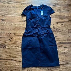Banana Republic | Navy fitted sheath dress. New with tags. Size 10.